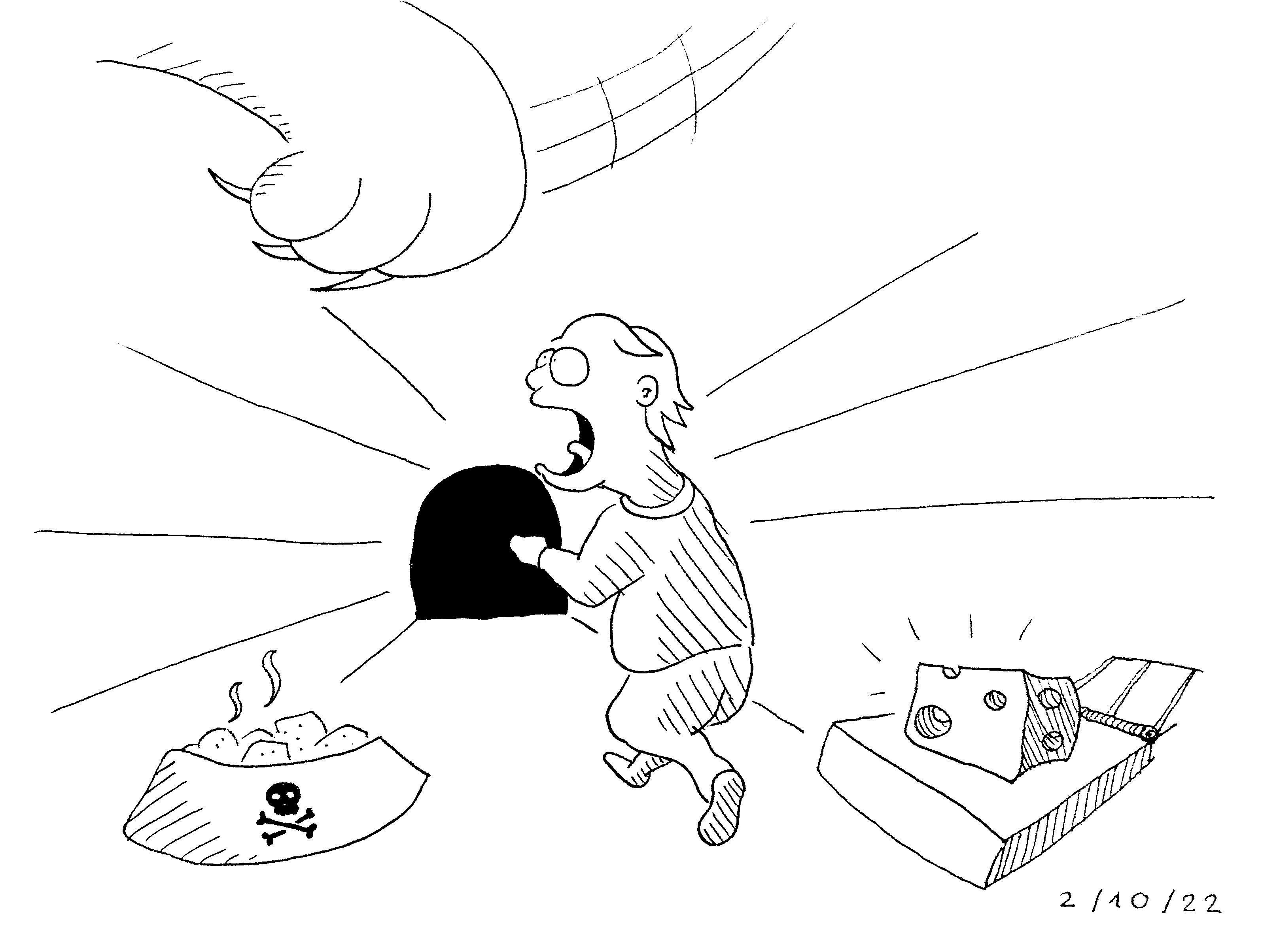 Inktober 2022: DAY 2 - SCURRY