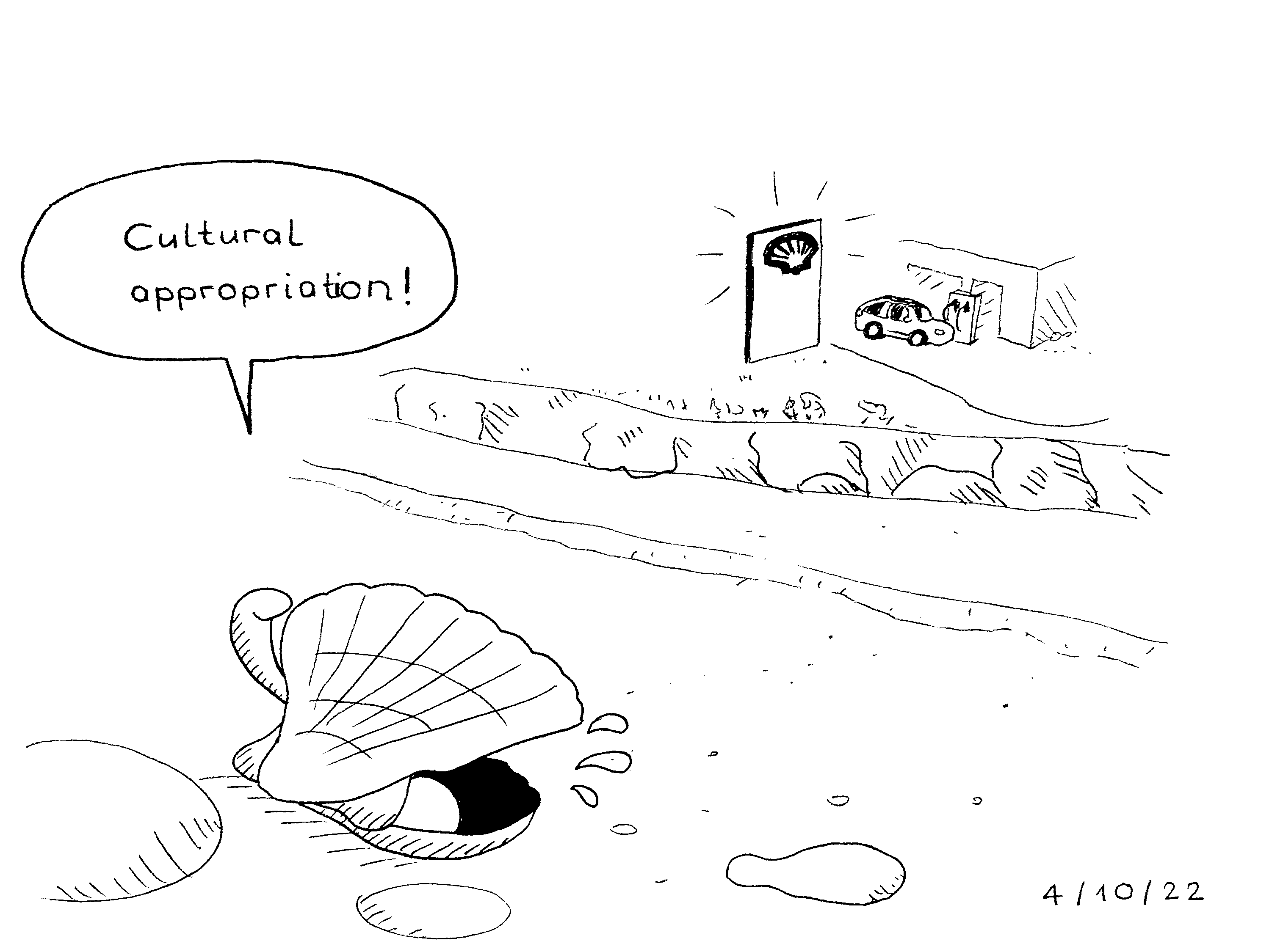 Inktober 2022: DAY 4 - SCALLOP