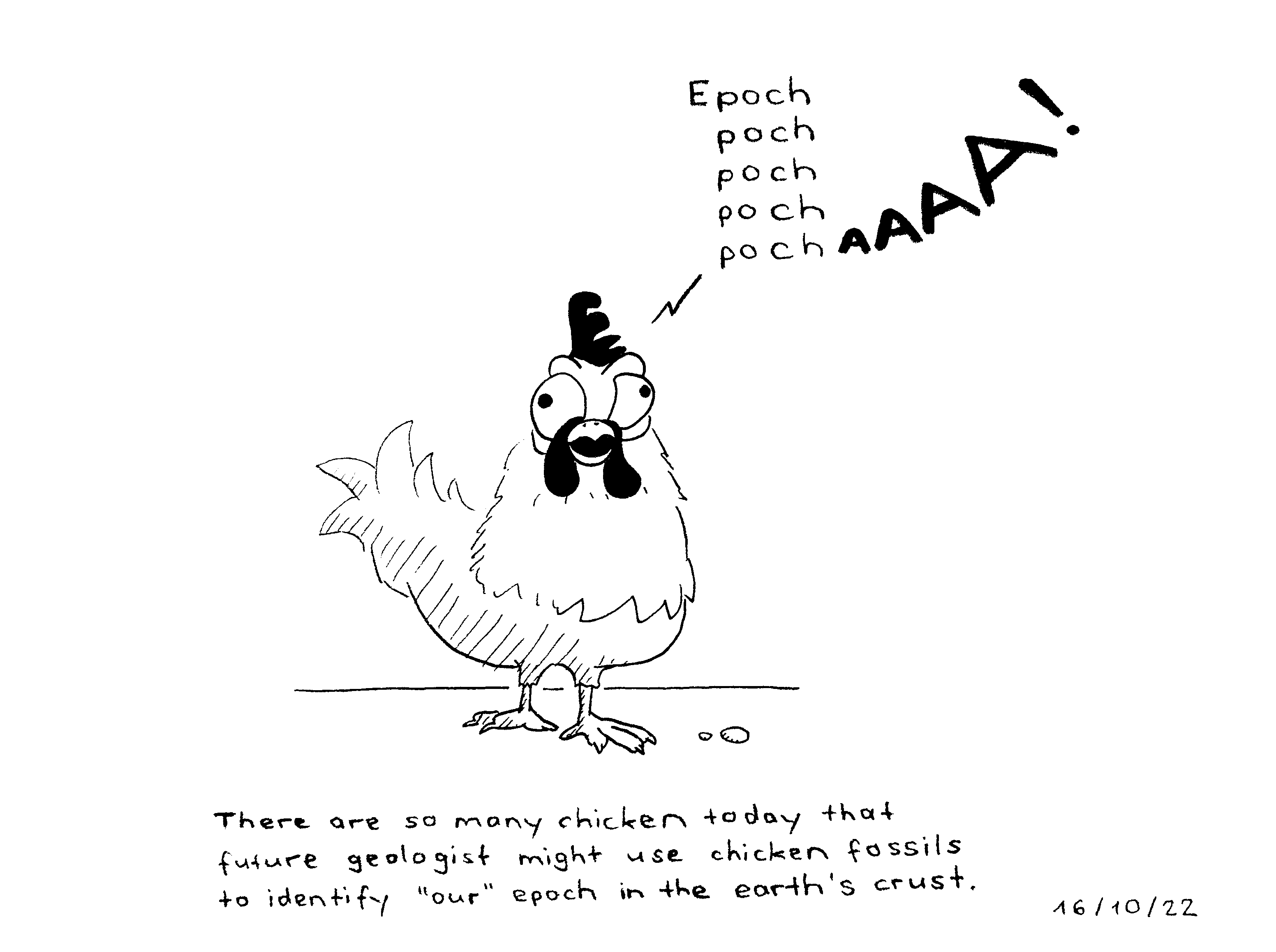 Inktober 2022: DAY 16 - FOWL