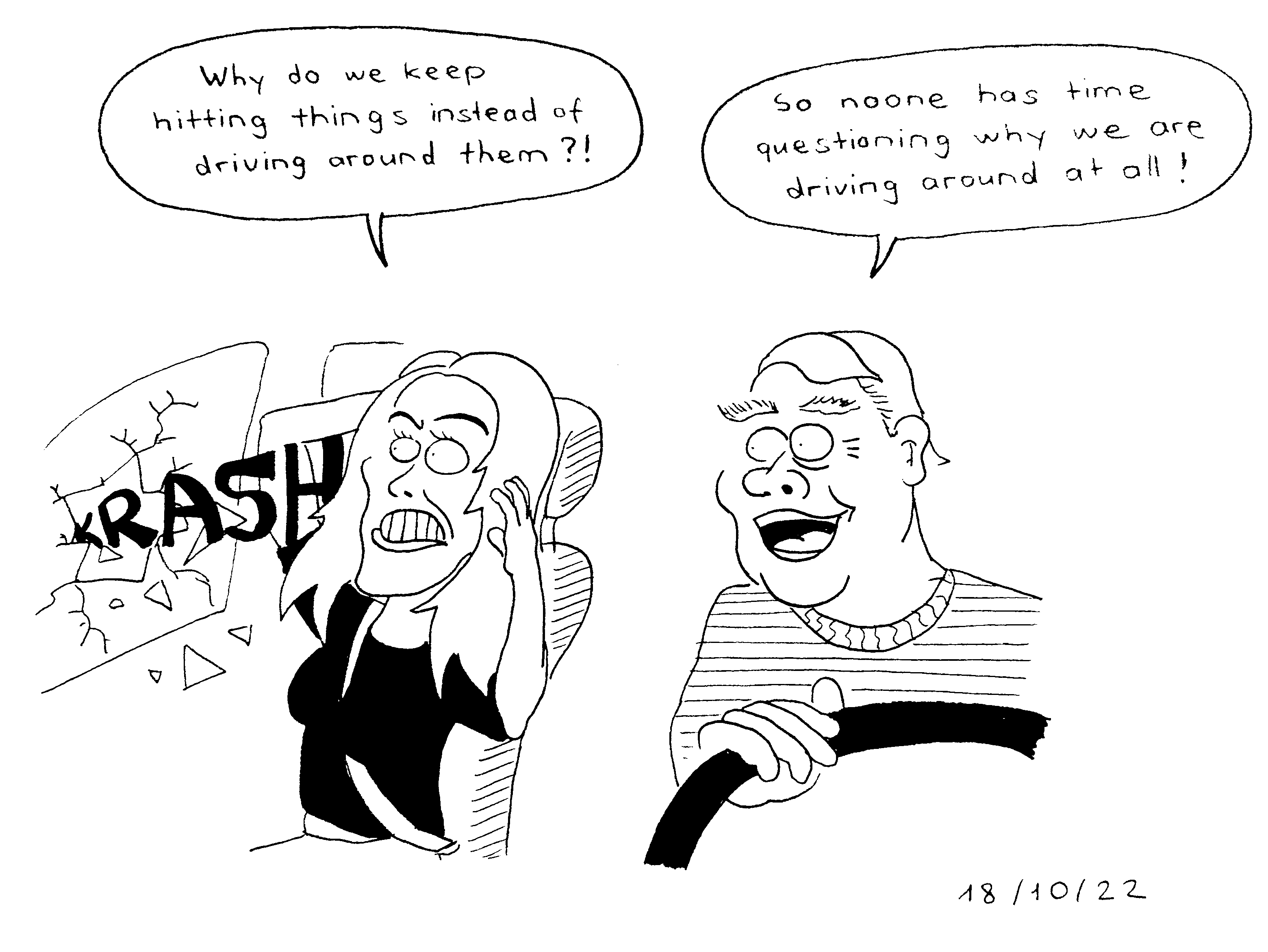 Inktober 2022: DAY 18 - SCRAPE
