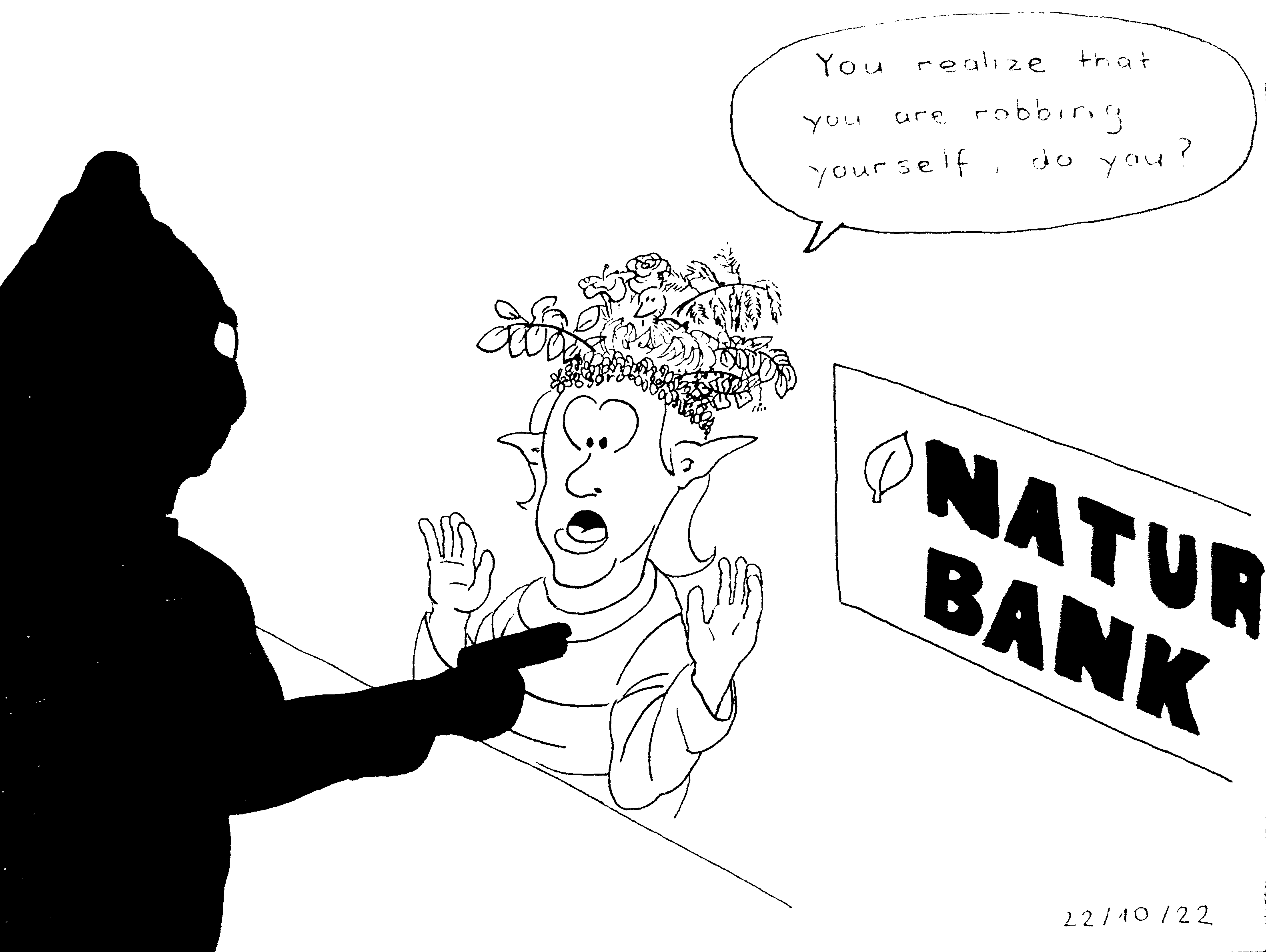 Inktober 2022: DAY 22 - HEIST