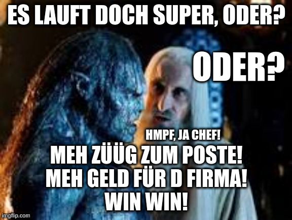 Es lauft doch super…