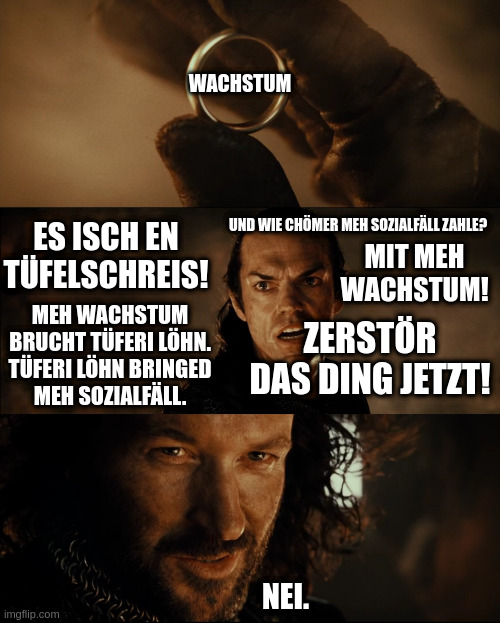 Es isch en Tüüfelschreis!