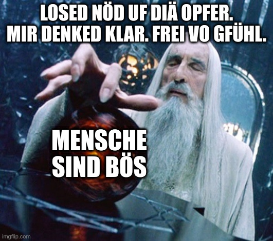 Mensche sind bös.
