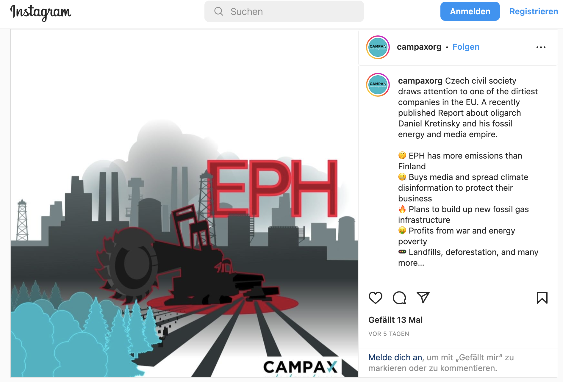 Campax Post Instagram 26.01.2023
