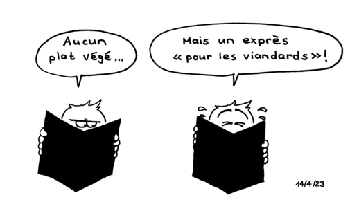 Exprès pour les viandards.