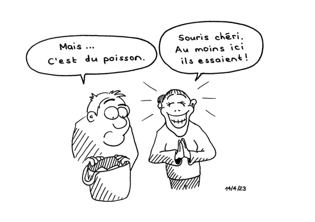 Du poisson c’est pas de la viande !
