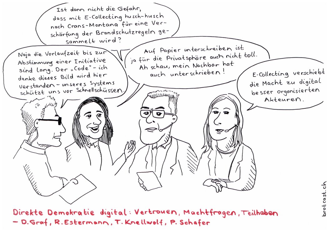 Cartoon zu “Direkte Demokratie digital”