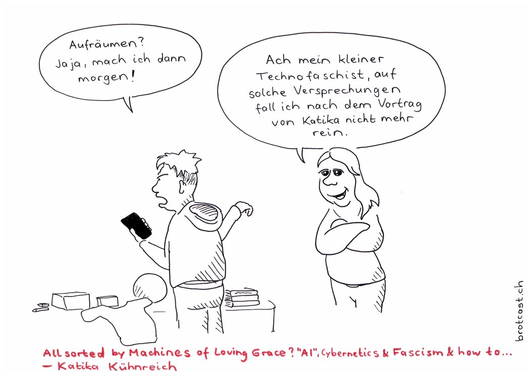 Cartoon zu “All Sorted by Machines of Loving Grace?”